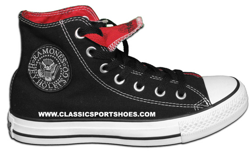  The Ramones Converse Shoes