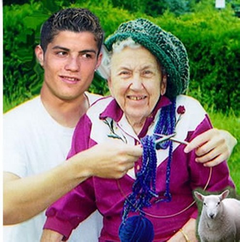  ronaldo and grandmother