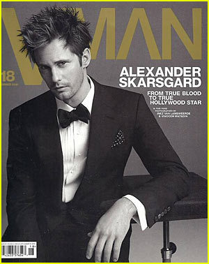  Alexander Skarsgard: VMAN Cover Guy