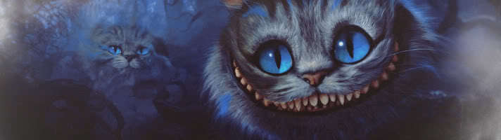 Cheshire cat banner