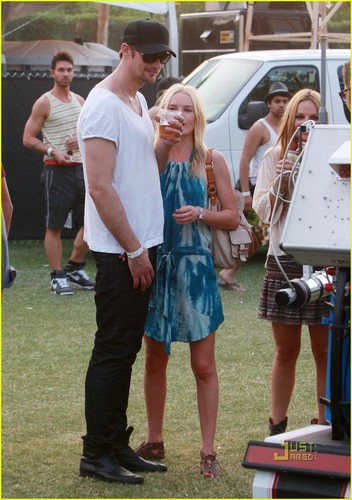 Kate Bosworth: Coachella with Alexander Skarsgard!