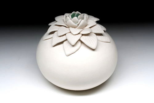 Lotus vase handmade ceramics