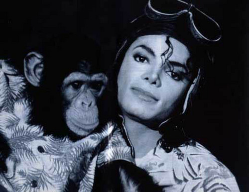 Michael and Bubbles