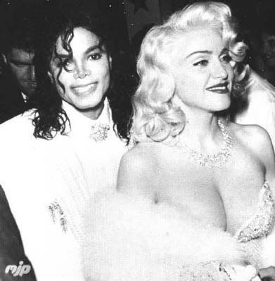  Michael with 麦当娜