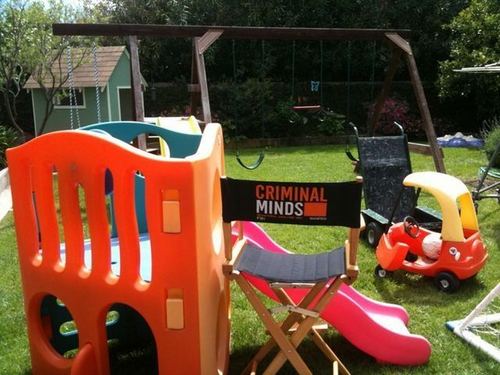  Thomas Gibson's new playground on the set