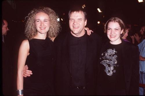 Amanda with Dad, MeatLoaf and sister, Pearl