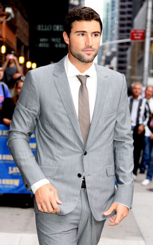  Brody outside Late Show
