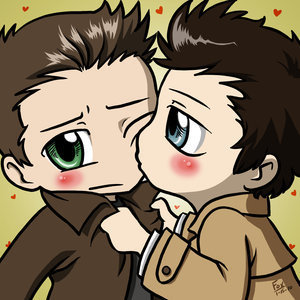  Cute Dean and Castiel