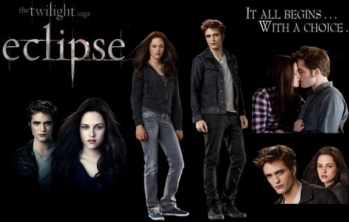  Eclipse - Edward/Bella wallpaper