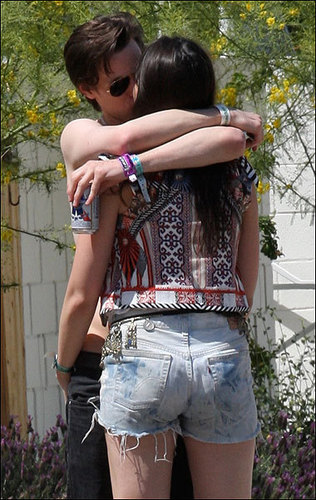  Matt Smith & margarita Lowe at Coachella