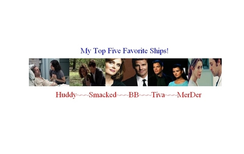 My top five favorite ships!