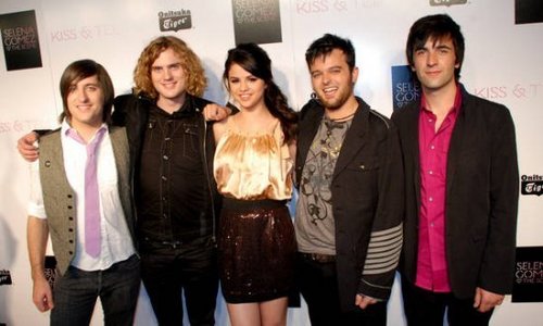  Selena Gomez & The Scene at the kiss & Tell Release Party