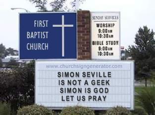 Simon Seville is God?