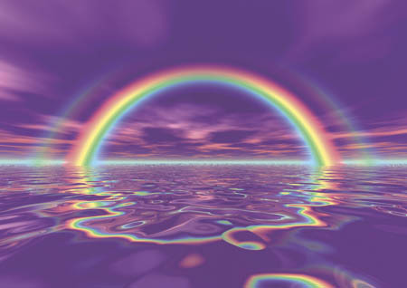  Somewhere Over God's arco iris, arco-íris <3