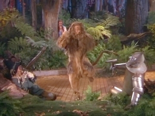 Meeting The Cowardly Lion