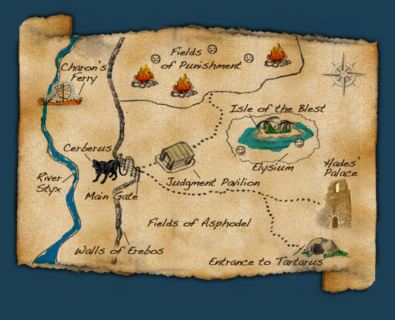 map of the underworld