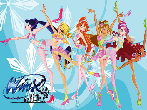  winx on ice with its complete logo!!!