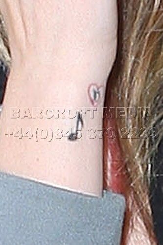 Avril new music note tattoo?