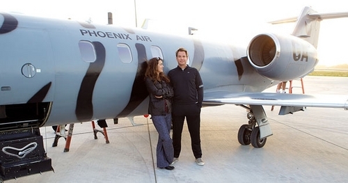  Cote and Michael on Set 7x24 (finale)