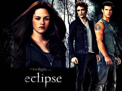  Eclipse 愛 triangle: Bella, Edward and Jacob
