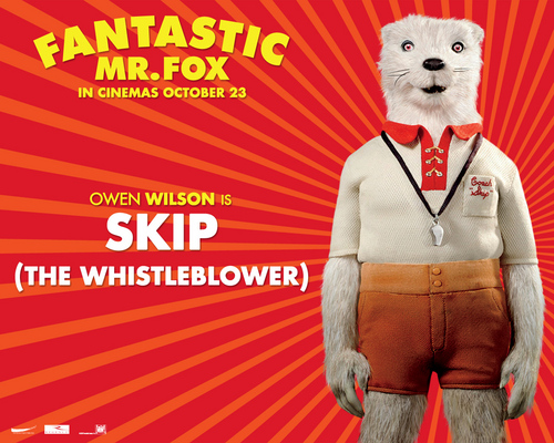 Fantastic Mr. Fox - Wallpaer - Coach Skip