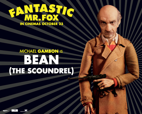  Fantastic Mr. Fox- fondo de pantalla - Mr. frijol, haba