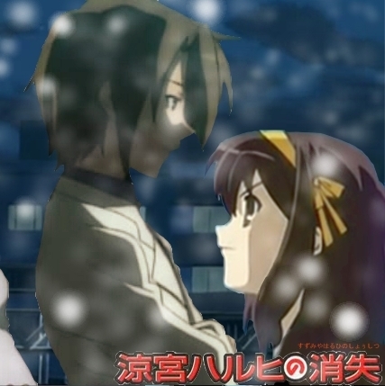  Itsuki and Haruhi - Snow