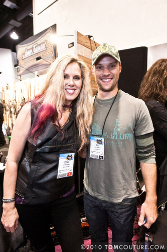 JS - NAMM 2010 - The Mark Wood Booth