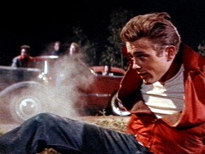  James Dean In Rebel Without A Cause