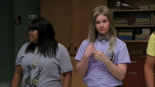  Kurt and Mercedes - 1x11 - Hairography Still