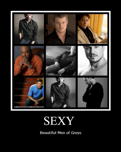 Sexy men of greys