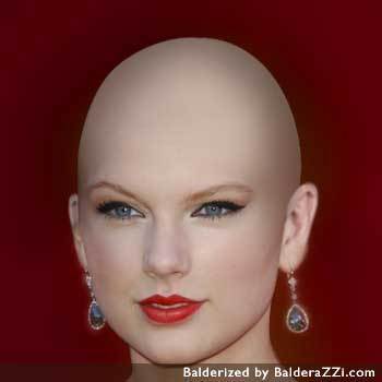 Taylor Swift bald?!