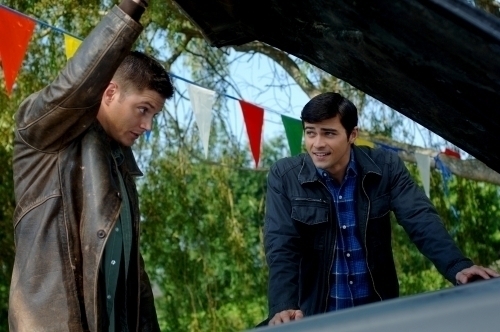  Dean and young John Winchester