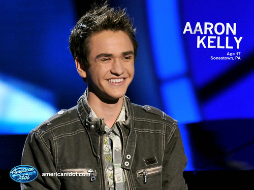  Aaron American Idol вверх 6 Обои