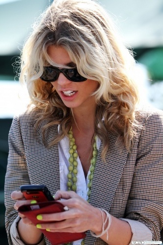 AnnaLynne McCord at the Coffee Bean before attending a Preview