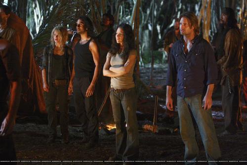  Claire,Sayid,Kate and Sawyer