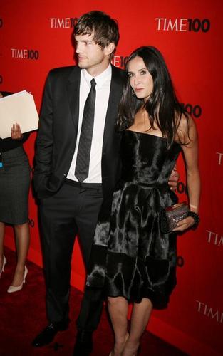  Demi Moore and Ashton Kutcher at the TIME 100 Gala at the Time Warner Center (May 4)