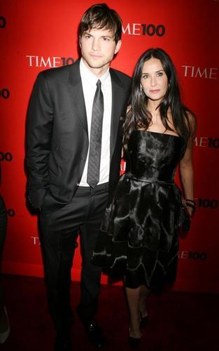  Demi Moore and Ashton Kutcher at the TIME 100 Gala at the Time Warner Center (May 4)