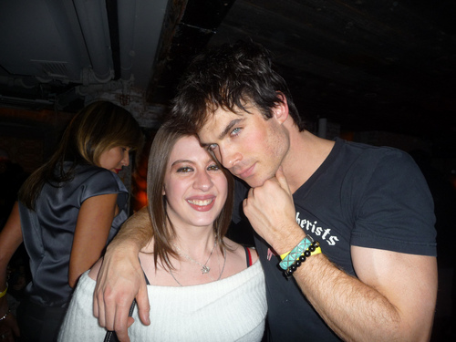Ian With Fans