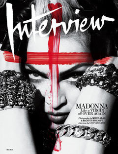  Madonna- bức ảnh shott for Interview May 2010