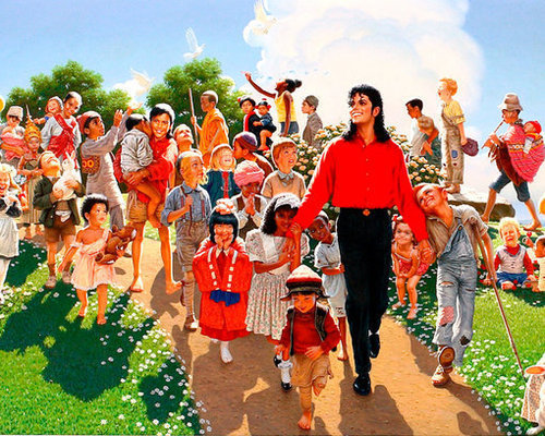  Michael and Kids:)
