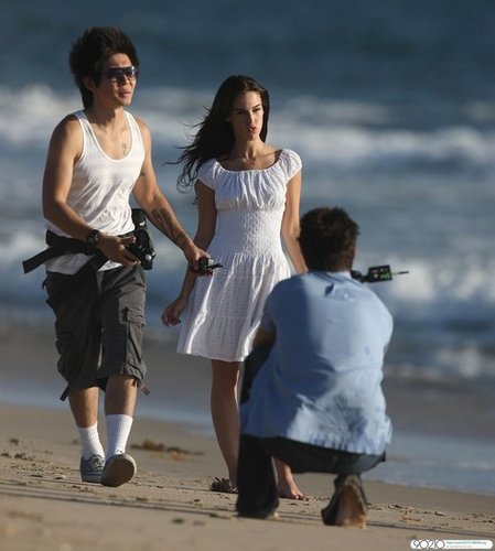  The cast of 90210 poses for a fotografia shoot in Manhattan de praia, praia