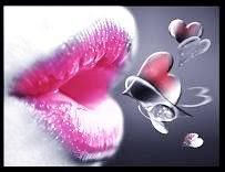  गुलाबी kisses <♥