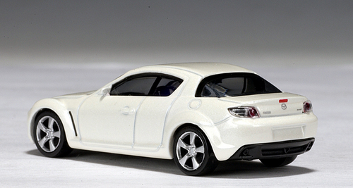 White Mazda RX-8