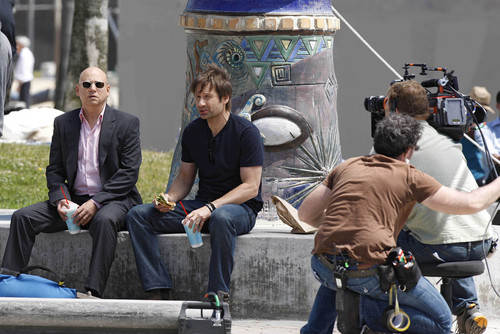  07/05/2010 - David and Evan filming Cali at Venice 바닷가, 비치 [HQ]