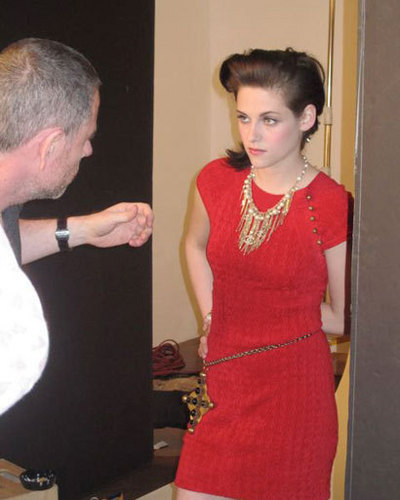  Behind the Scenes @ Kristen's Elle Shoot