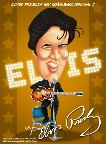  Elvis Cartoon