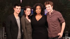  First Picture of Rob, Kristen and Taylor With Oprah