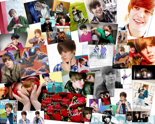 Justin Bieber Collage,