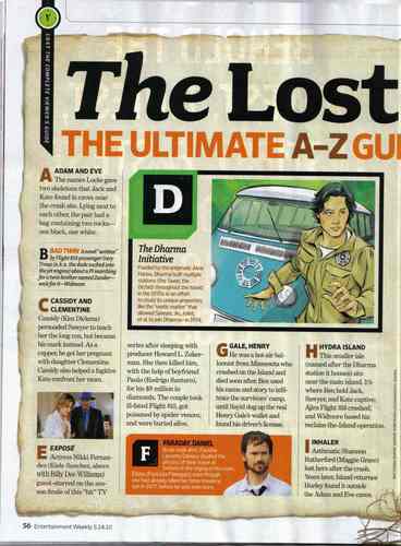  Lost EW's "Complete Viewer's Guide" Scan